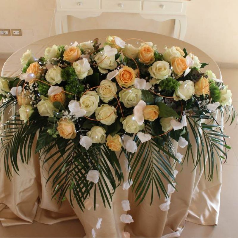 Decorazioni fiori per matrimoni installazione a Perugia, Terni e centro italia