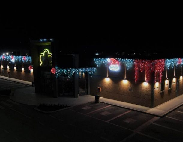 luci natalizie conad installazione a Perugia, Terni e centro italia 